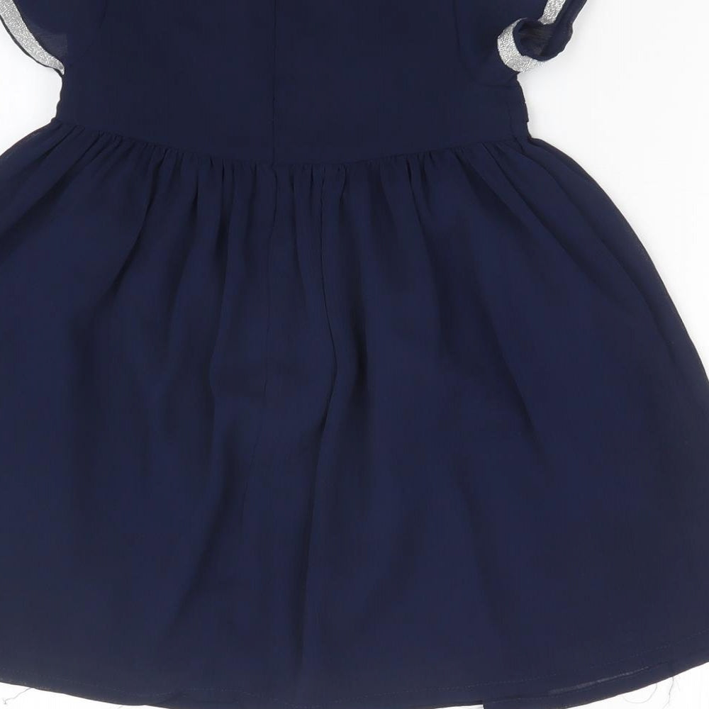 NEXT Girls Blue   Fit & Flare  Size 2-3 Years