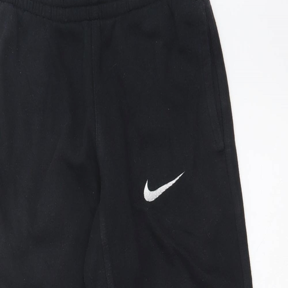 Nike Boys Black   Jogger Trousers Size 8-9 Years