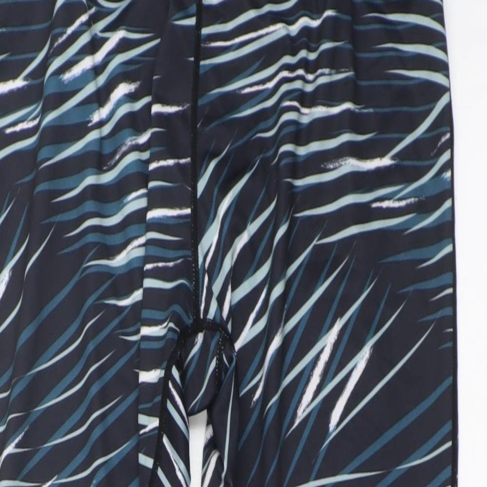 Primark Womens Multicoloured Geometric   Leggings Size 14 L25 in