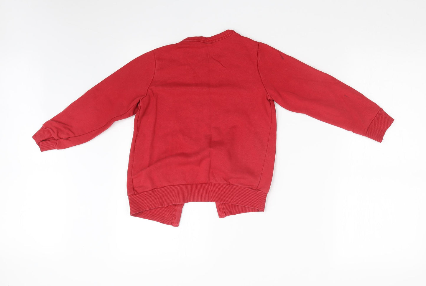 TU Girls Red   Cardigan Jumper Size 6 Years