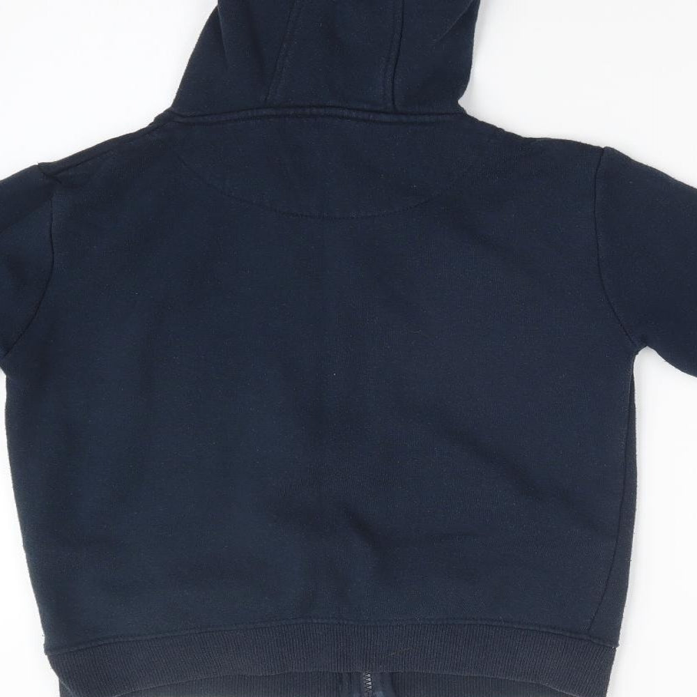 Primark Boys Blue   Full Zip Hoodie Size 9-10 Years