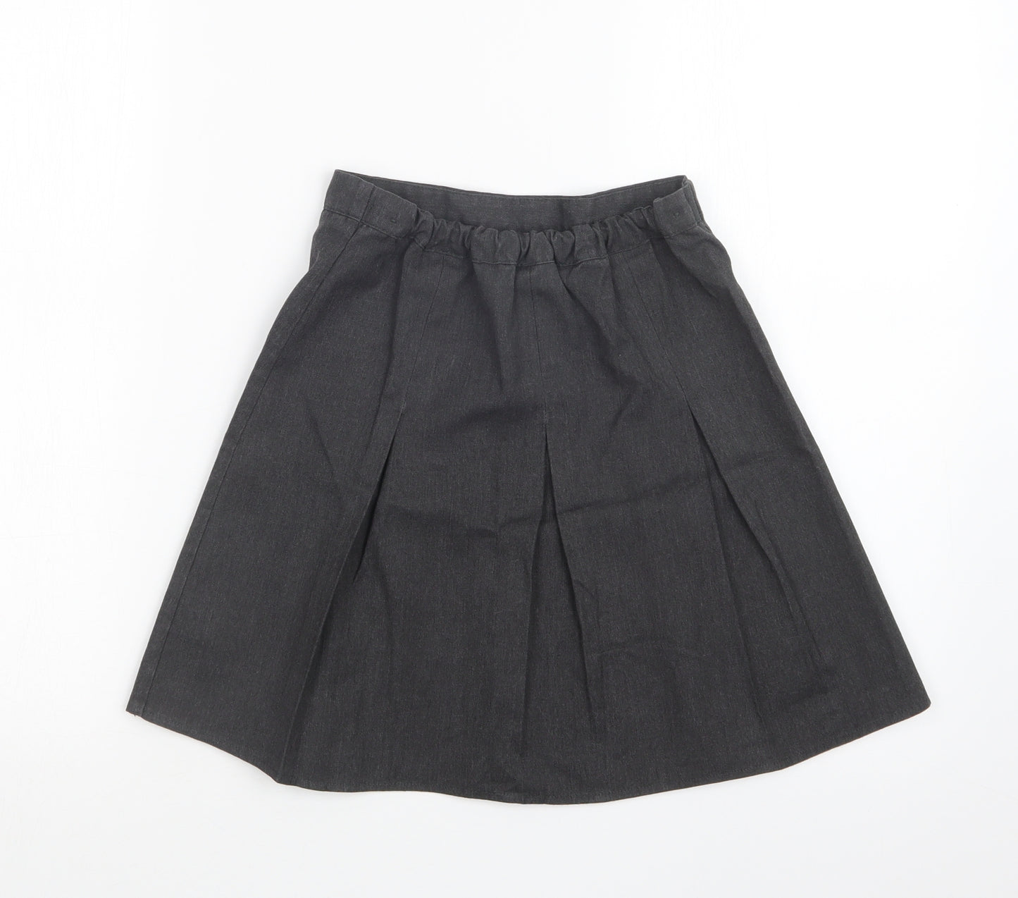 George Girls Grey   Pleated Skirt Size 7-8 Years