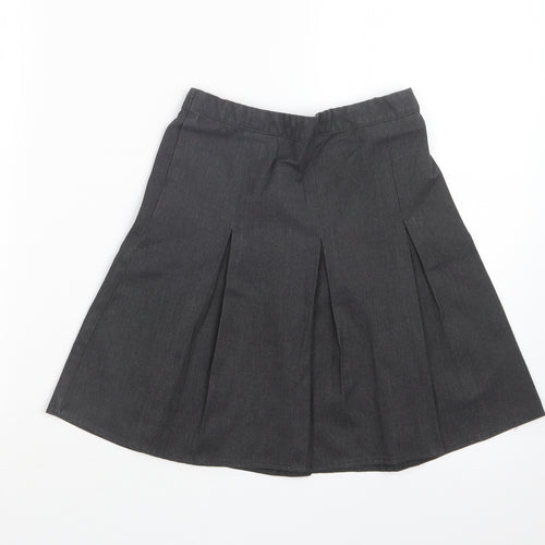 George Girls Grey   Pleated Skirt Size 7-8 Years