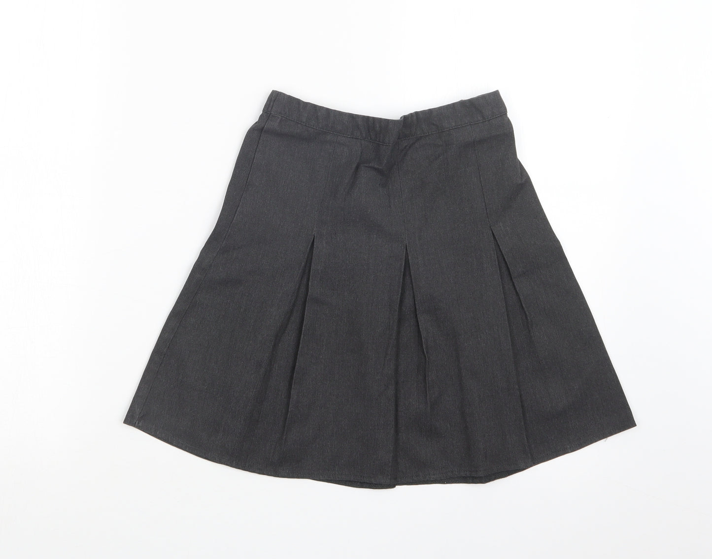 George Girls Grey   Pleated Skirt Size 7-8 Years