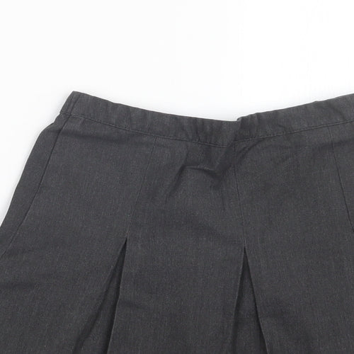 George Girls Grey   Pleated Skirt Size 7-8 Years