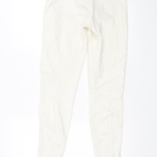 DENIM CO Womens White   Jegging Jeans Size 8 L29 in