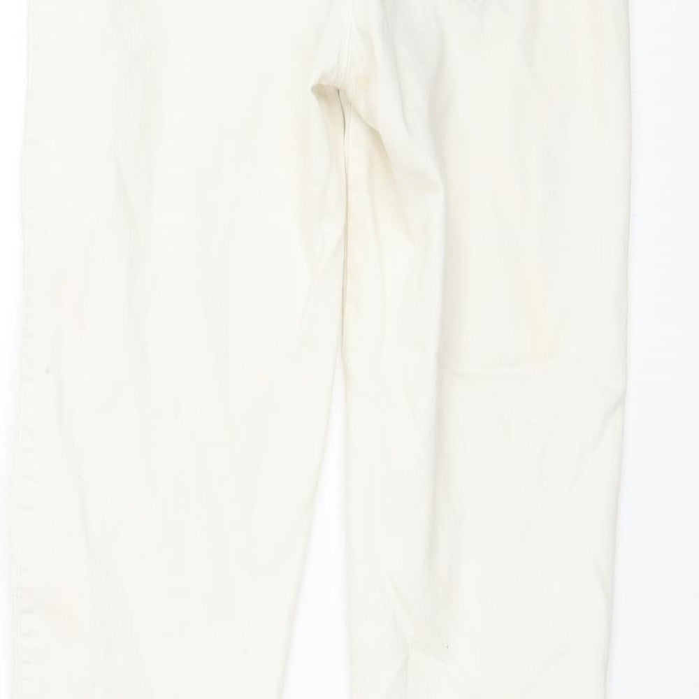 DENIM CO Womens White   Jegging Jeans Size 8 L29 in