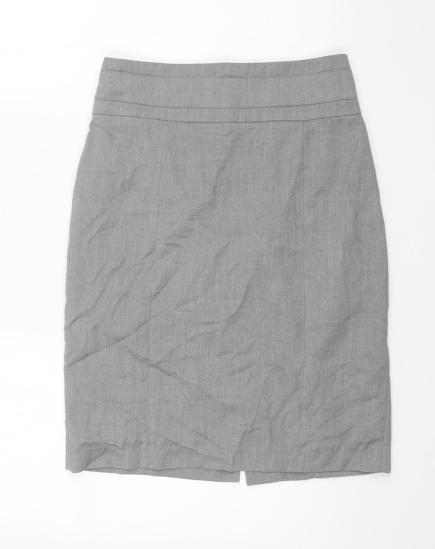 H&M Womens Grey   Straight & Pencil Skirt Size 8