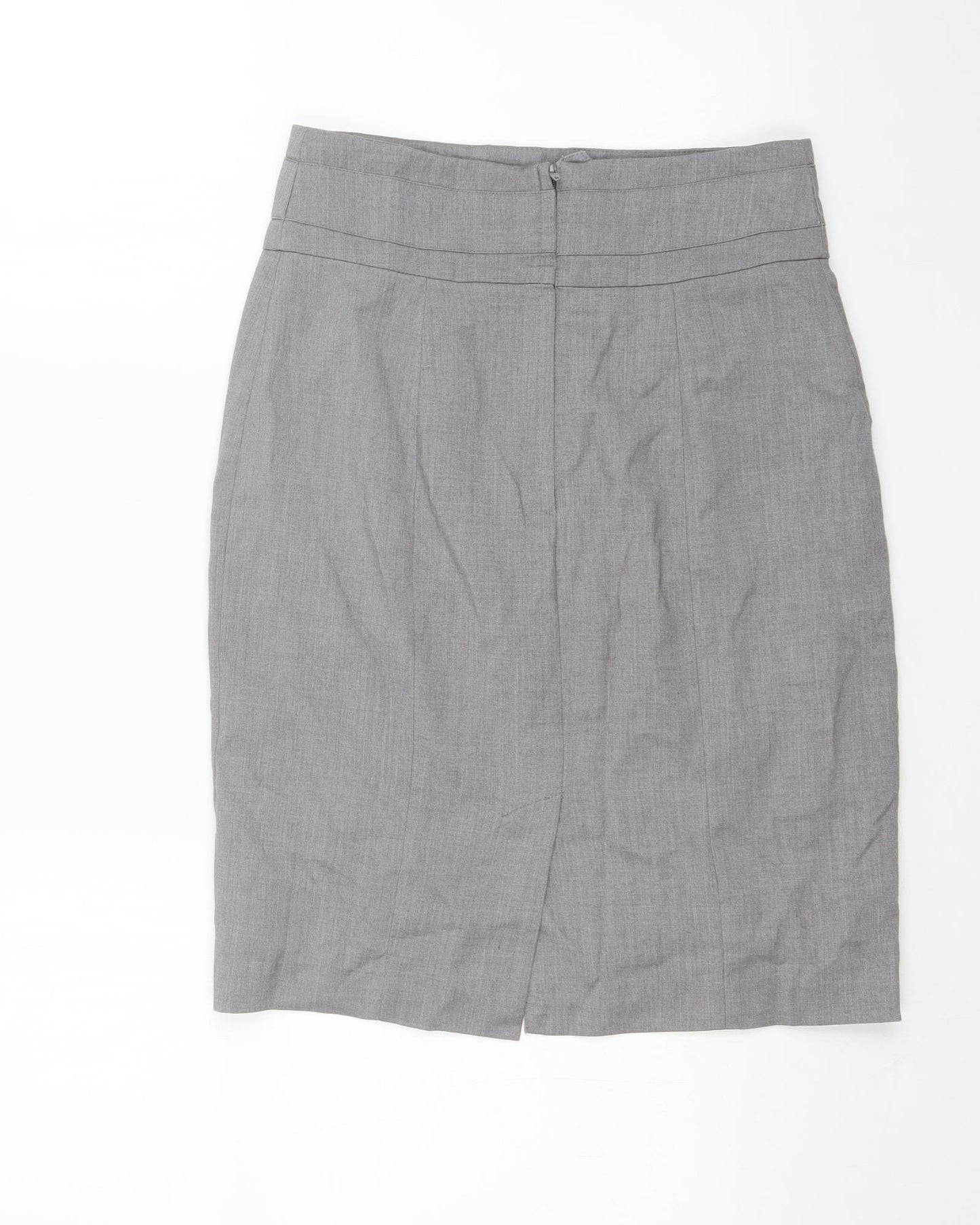 H&M Womens Grey   Straight & Pencil Skirt Size 8