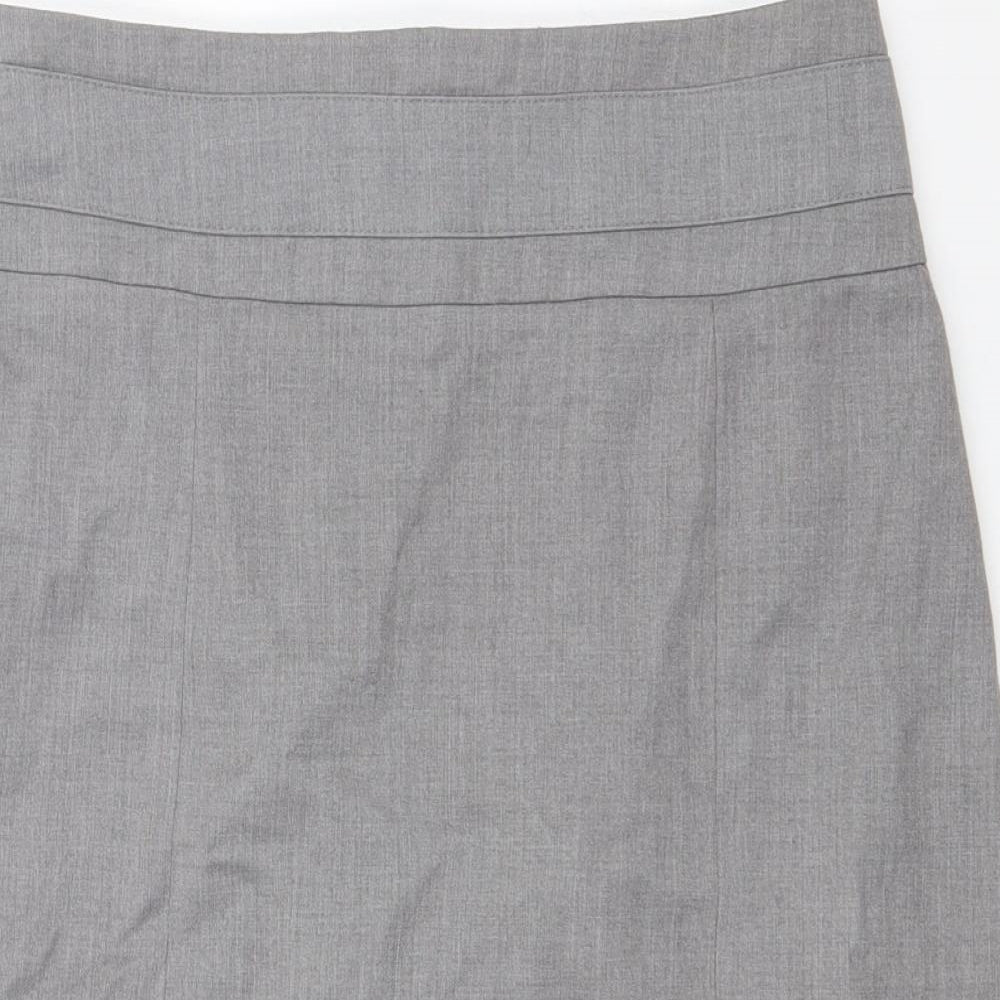 H&M Womens Grey   Straight & Pencil Skirt Size 8