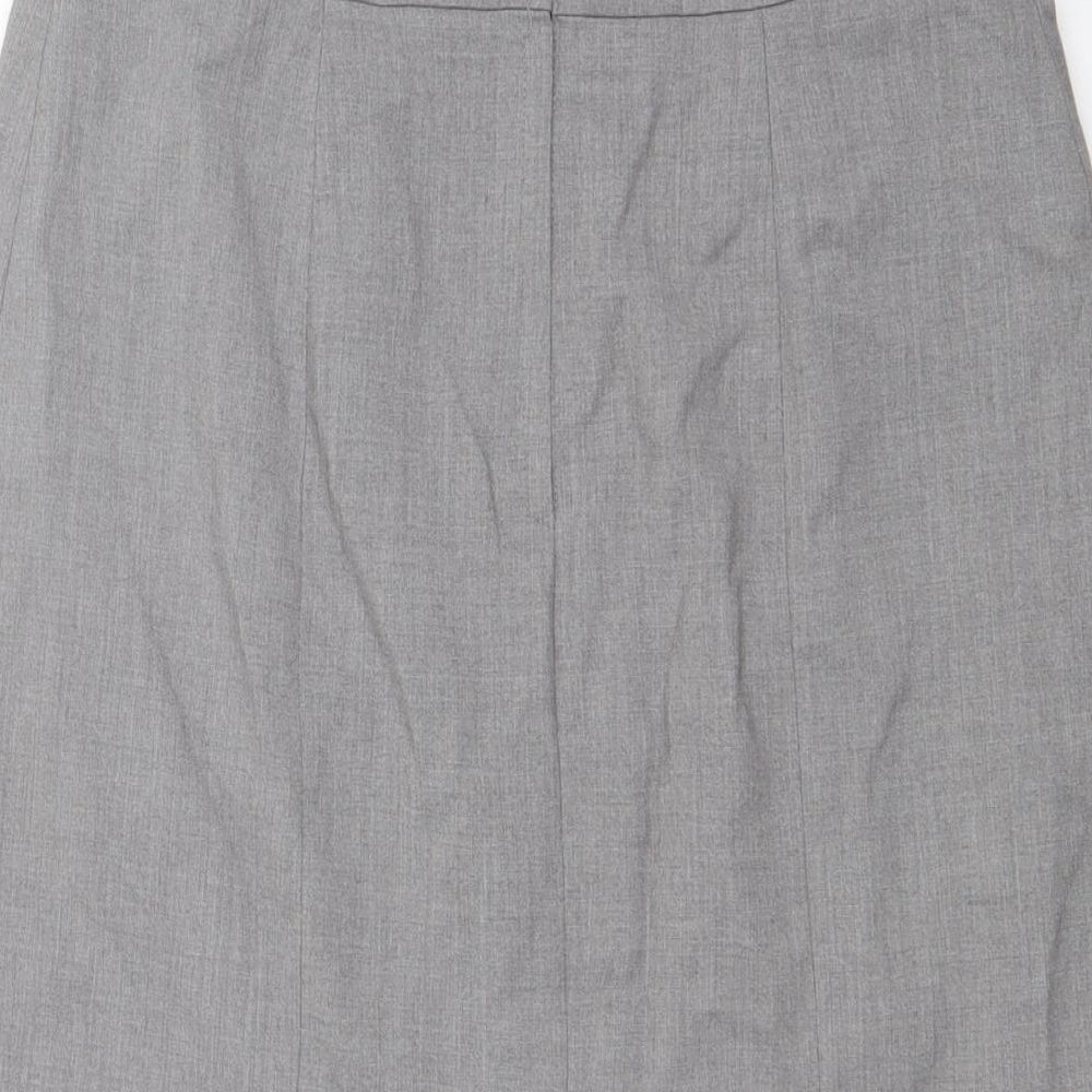 H&M Womens Grey   Straight & Pencil Skirt Size 8
