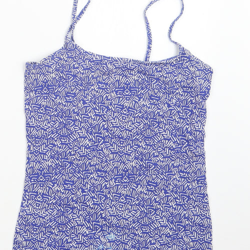 NEXT Womens Blue Geometric  Camisole T-Shirt Size 6