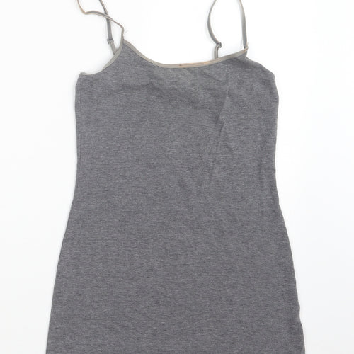 H&M Womens Grey   Camisole T-Shirt Size XS