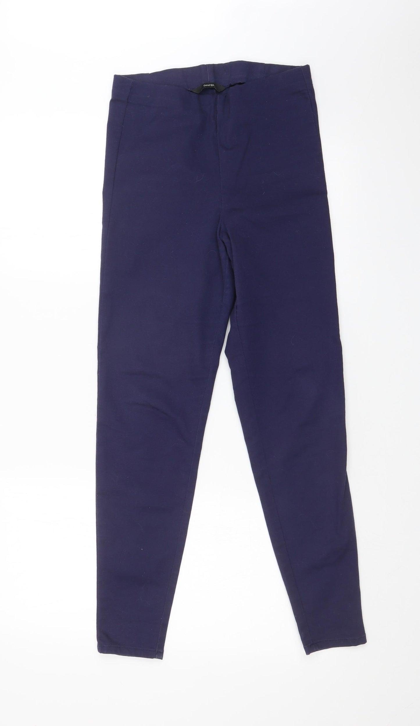 George Womens Blue   Trousers  Size 8 L26 in
