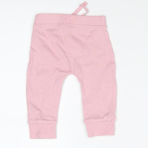 George Baby Pink   Jogger Leggings Size 3-6 Months