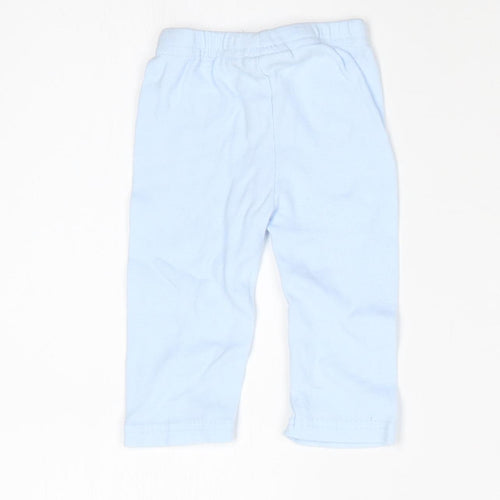 BEBE BONITO Baby Blue   Jogger Leggings Size 3-6 Months
