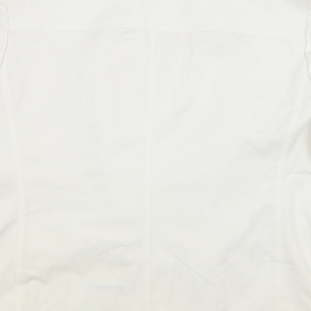 Basler Womens White   Jacket Blazer Size 22