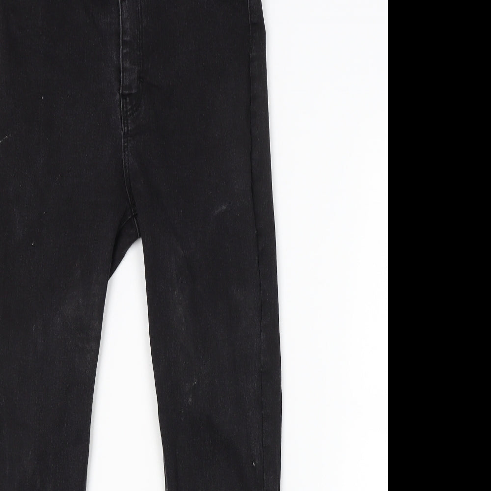 Pull&Bear Womens Black   Skinny Jeans Size 14 L24 in
