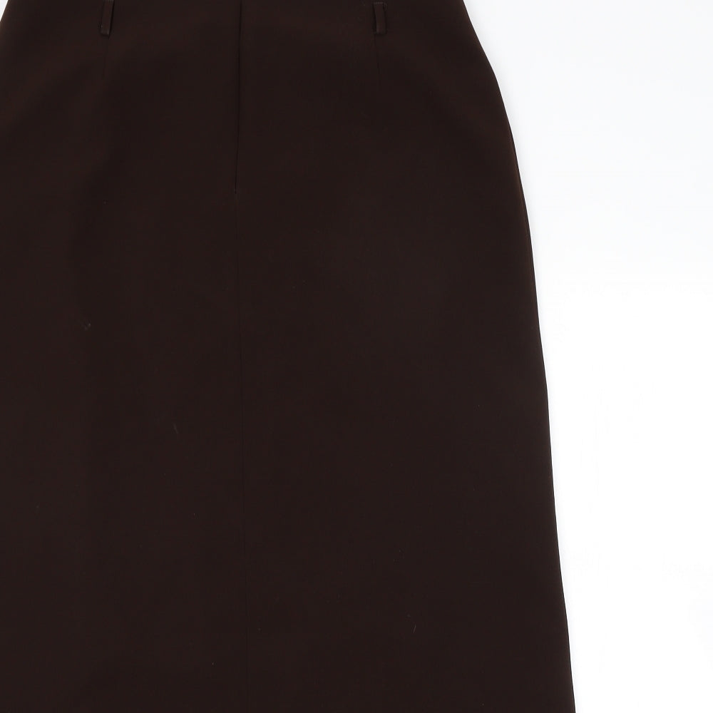 Moda Womens Brown   A-Line Skirt Size 18