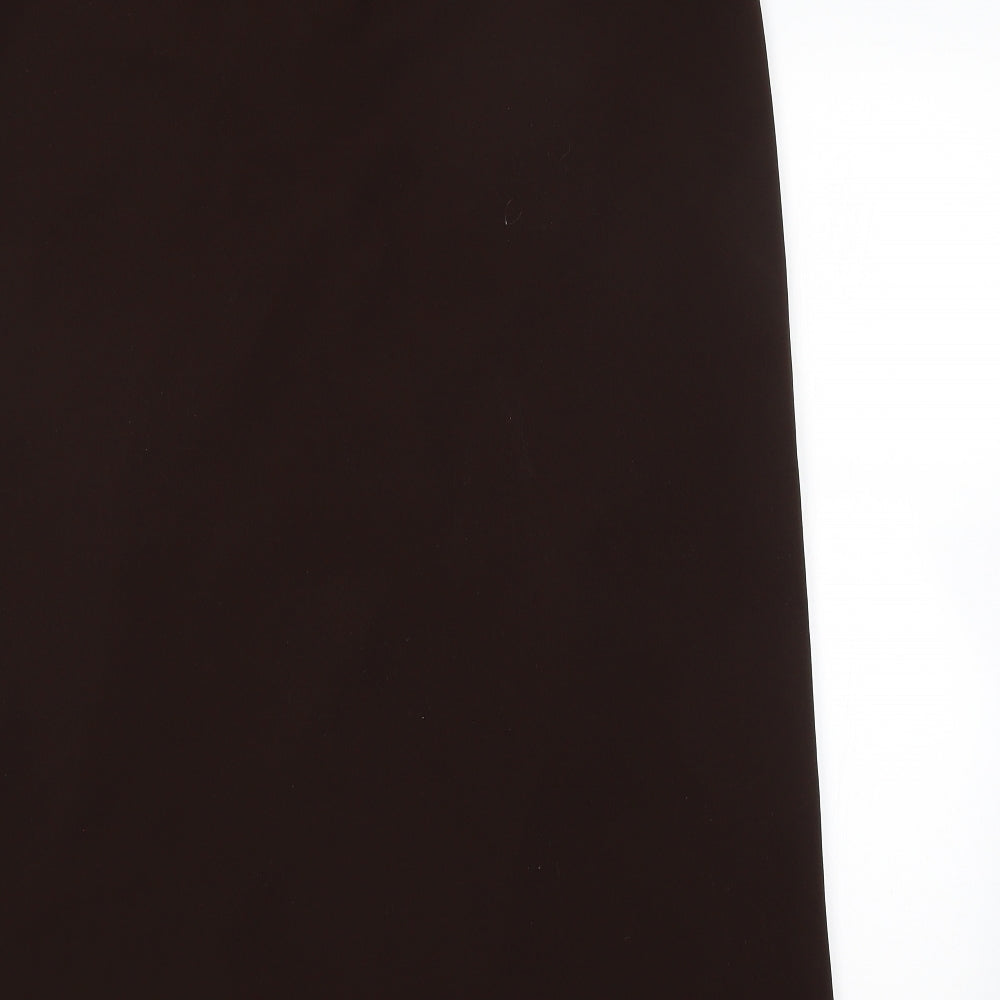 Moda Womens Brown   A-Line Skirt Size 18
