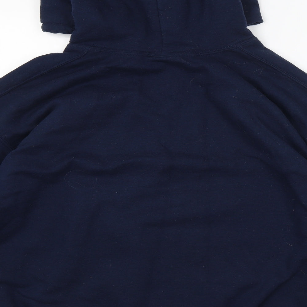 Preworn Mens Blue   Pullover Hoodie Size L