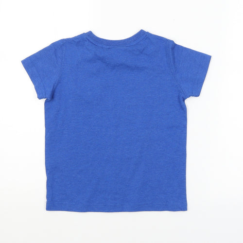 Preworn Boys Blue   Basic T-Shirt Size 4-5 Years  - EVERTON FC