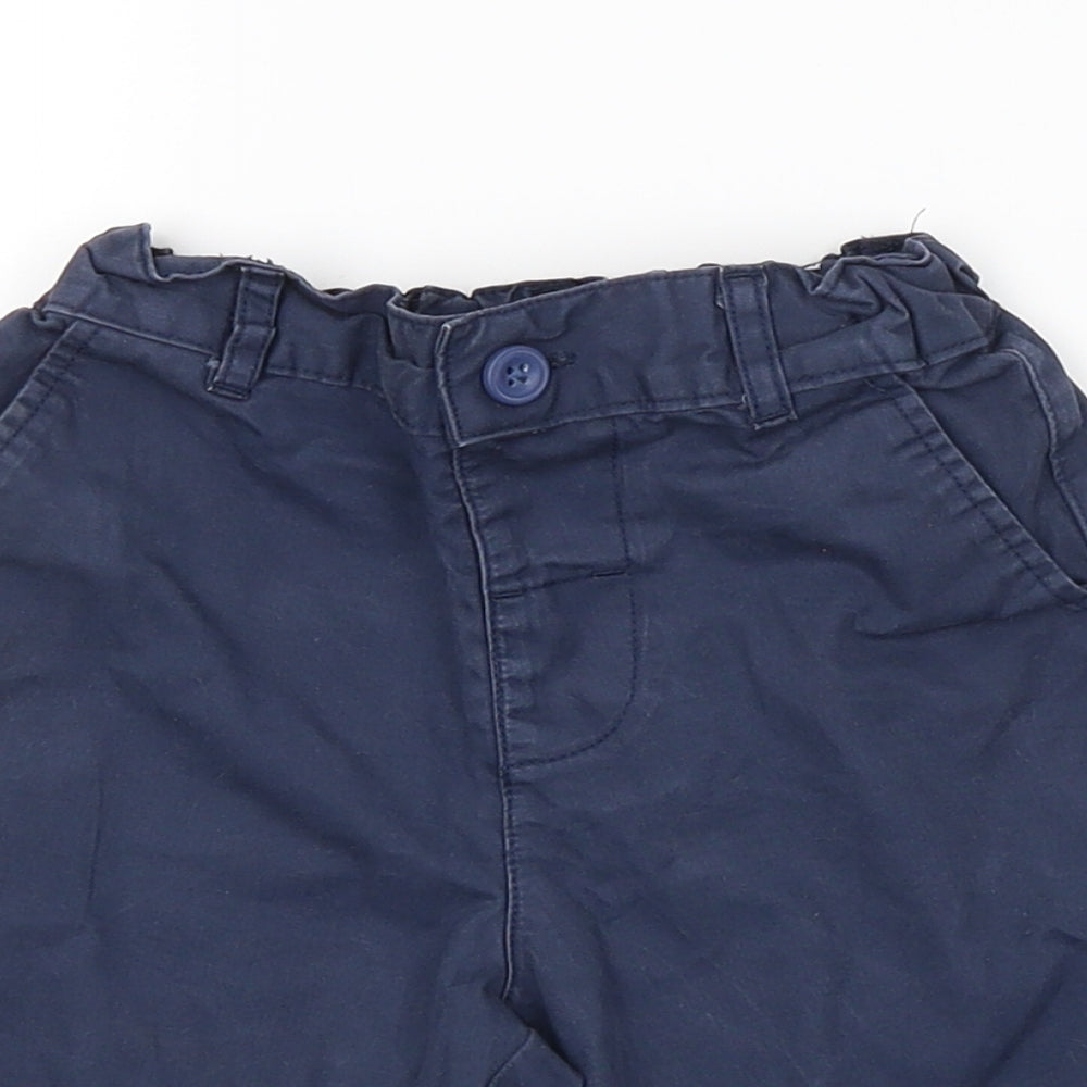 Primark Boys Blue   Chino Shorts Size 3-4 Years