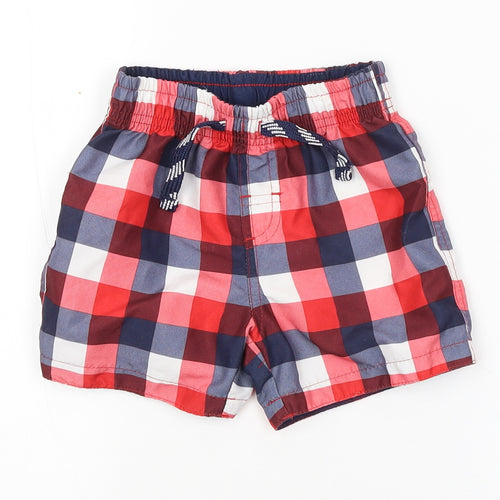 Mini Rebel  Multicoloured Check  Cropped Trousers Size 18-24 Months