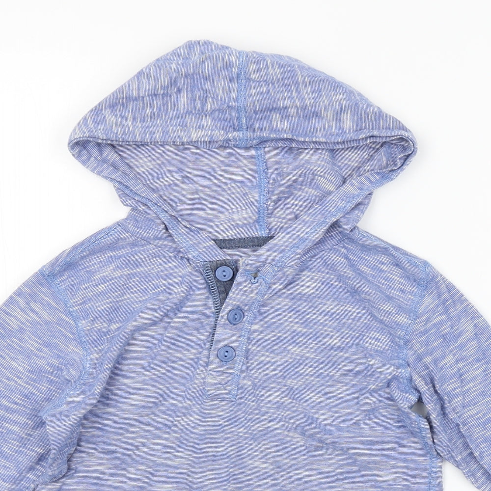 L.O.G.G Boys Blue   Pullover Hoodie Size 5-6 Years