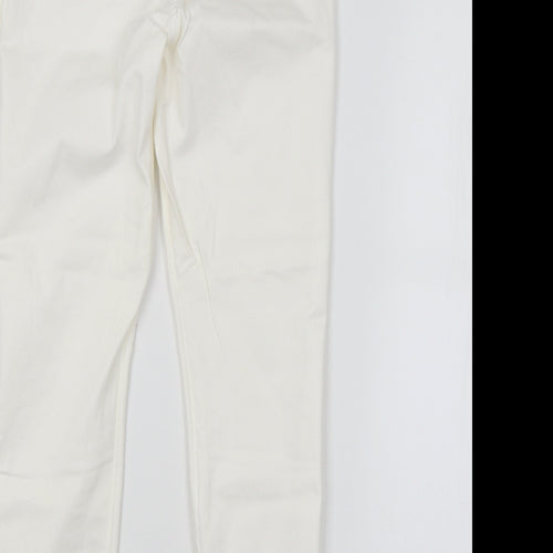 /DENIM Womens White   Skinny Jeans Size 10 L26 in