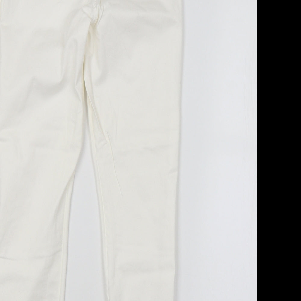 /DENIM Womens White   Skinny Jeans Size 10 L26 in