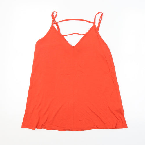 ASOS Womens Red   Basic T-Shirt Size 10