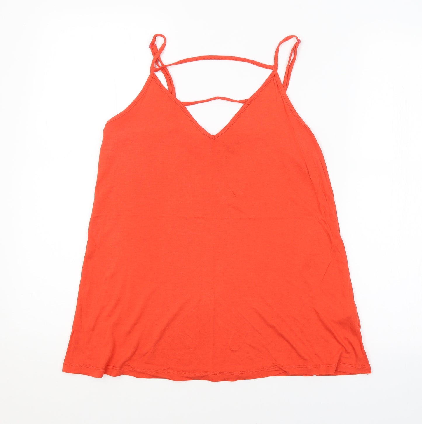 ASOS Womens Red   Basic T-Shirt Size 10