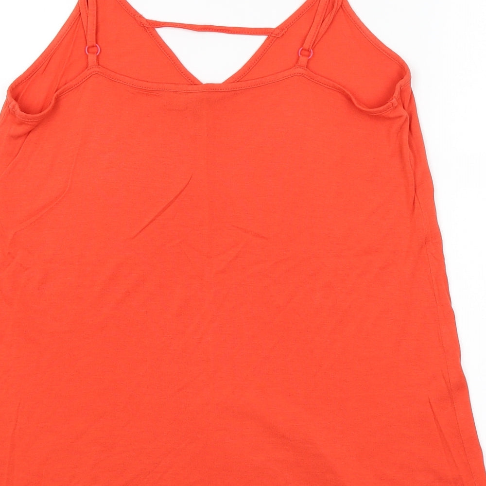ASOS Womens Red   Basic T-Shirt Size 10