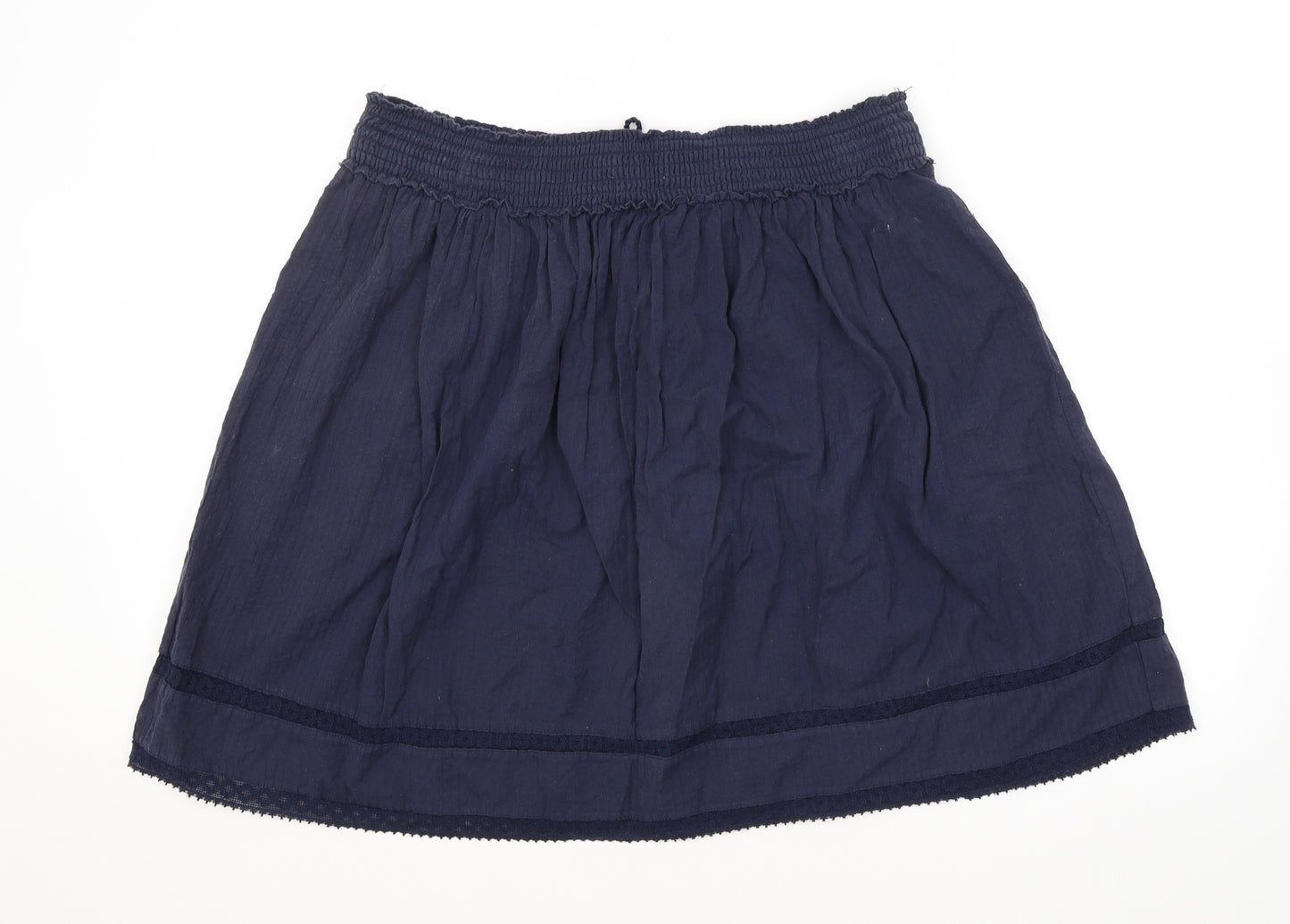 H&M Womens Blue   A-Line Skirt Size L