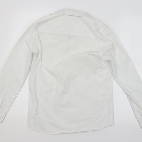 F&F Boys White   Basic Button-Up Size 12-13 Years