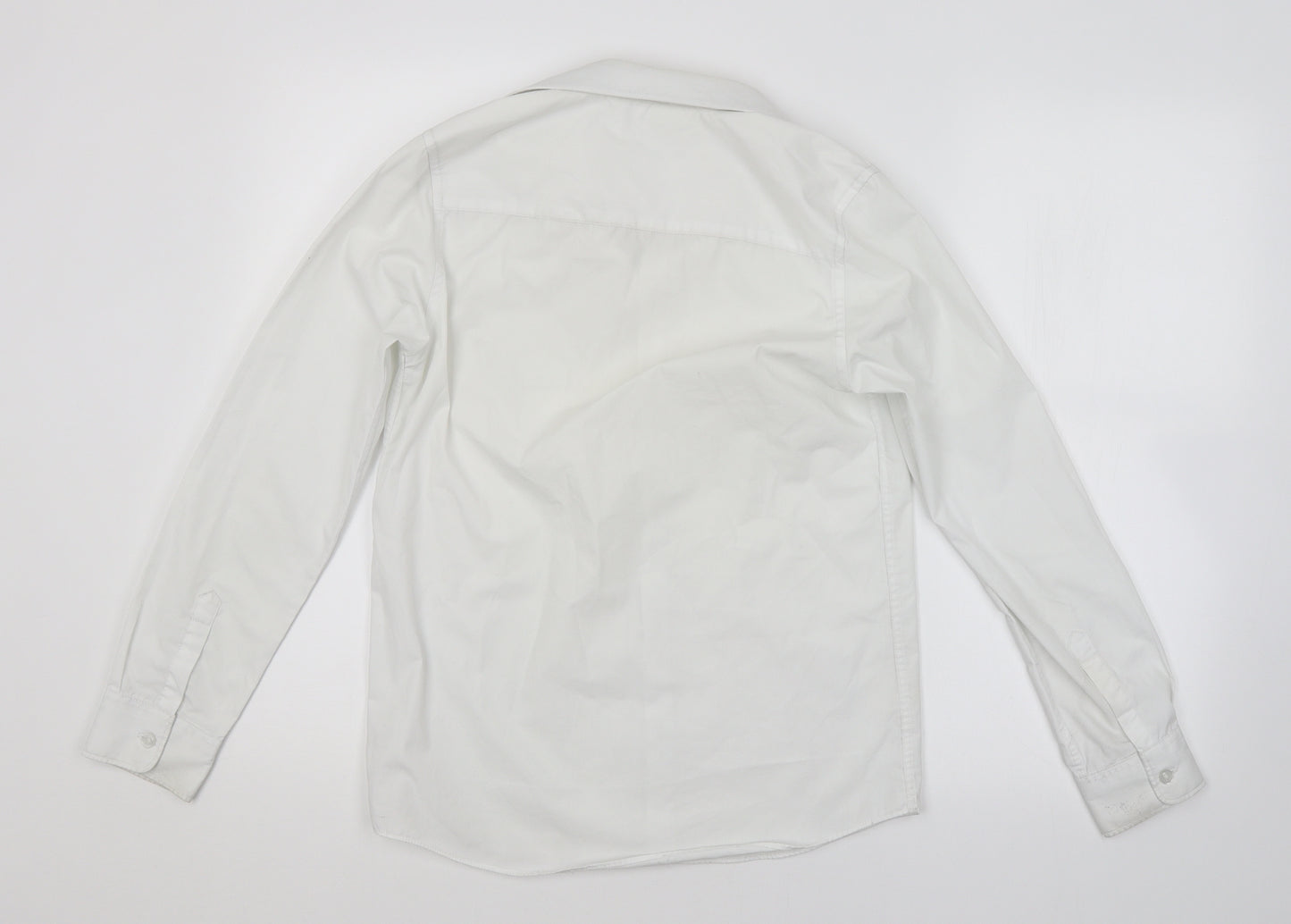 F&F Boys White   Basic Button-Up Size 12-13 Years