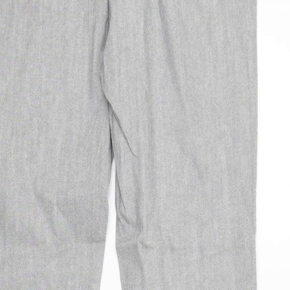 Per Una Womens Grey   Straight Jeans Size 18 L31 in