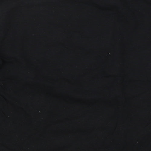 URB65 Boys Black   Basic T-Shirt Size 6-7 Years