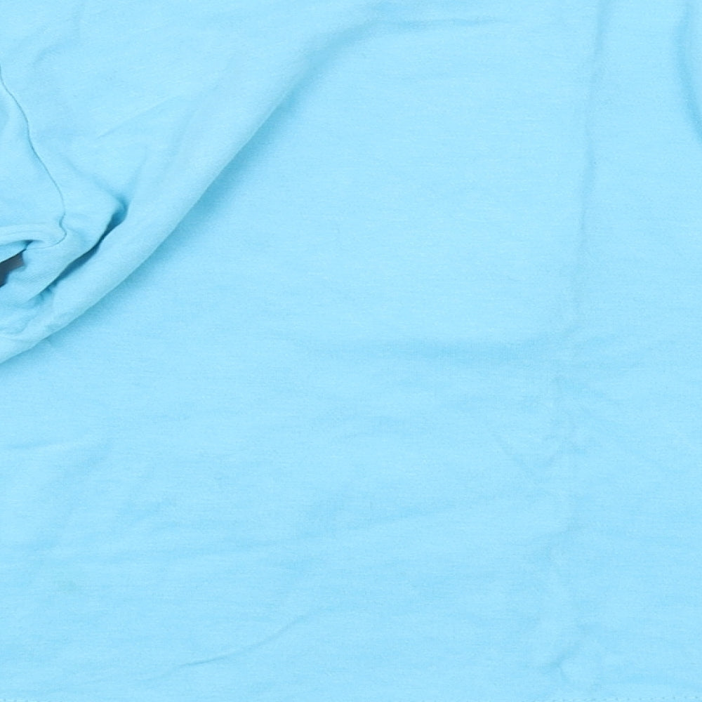 Preworn Boys Blue   Basic T-Shirt Size 7-8 Years
