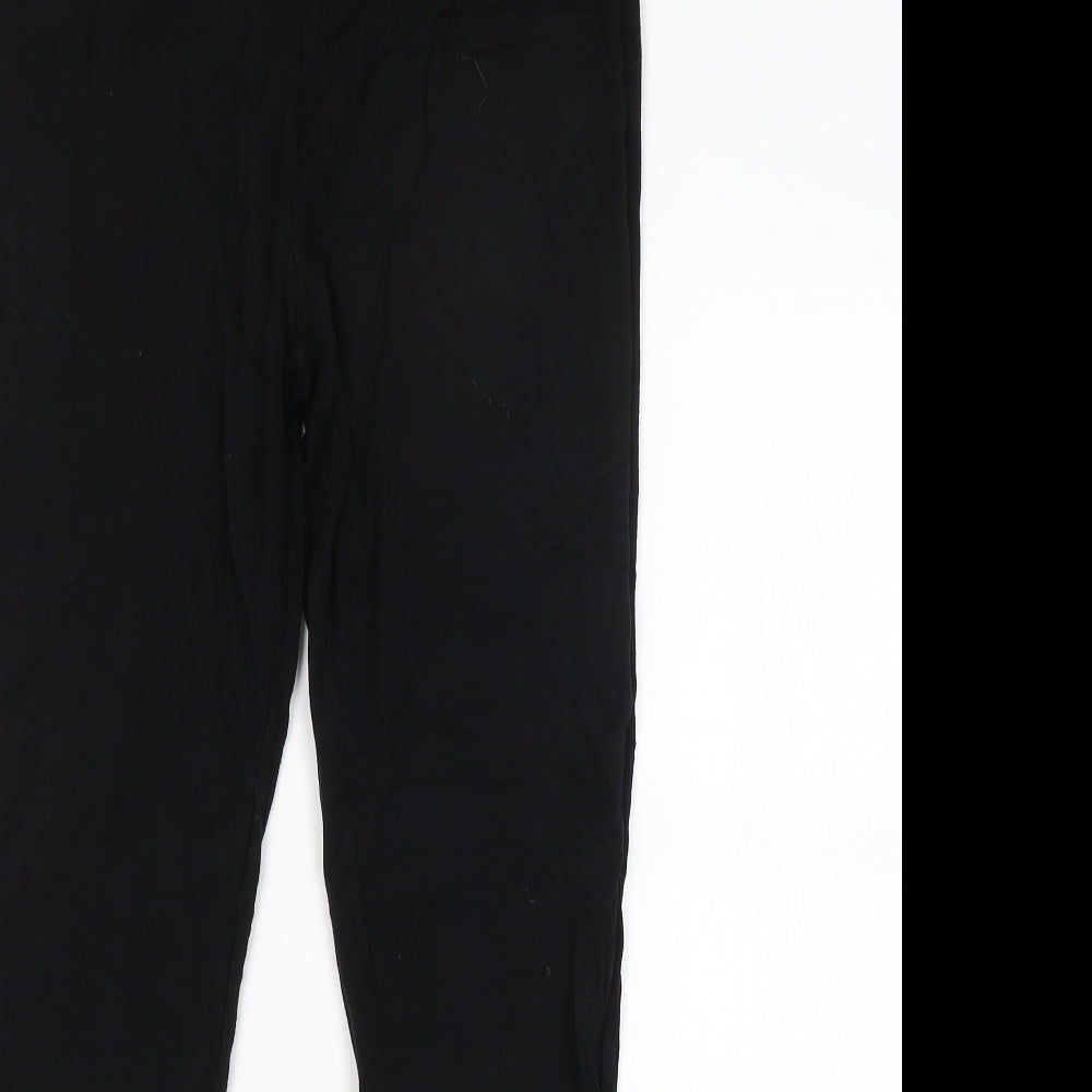Primark Womens Black   Jogger Leggings Size 14 L28 in