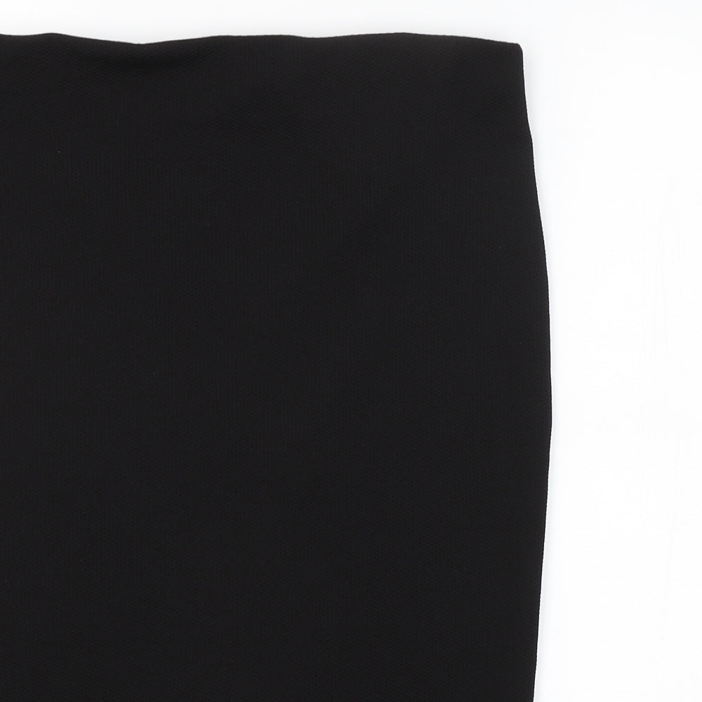 Warehouse Womens Black   Straight & Pencil Skirt Size 14