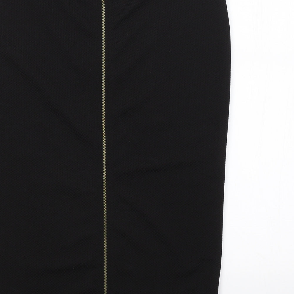 Warehouse Womens Black   Straight & Pencil Skirt Size 14
