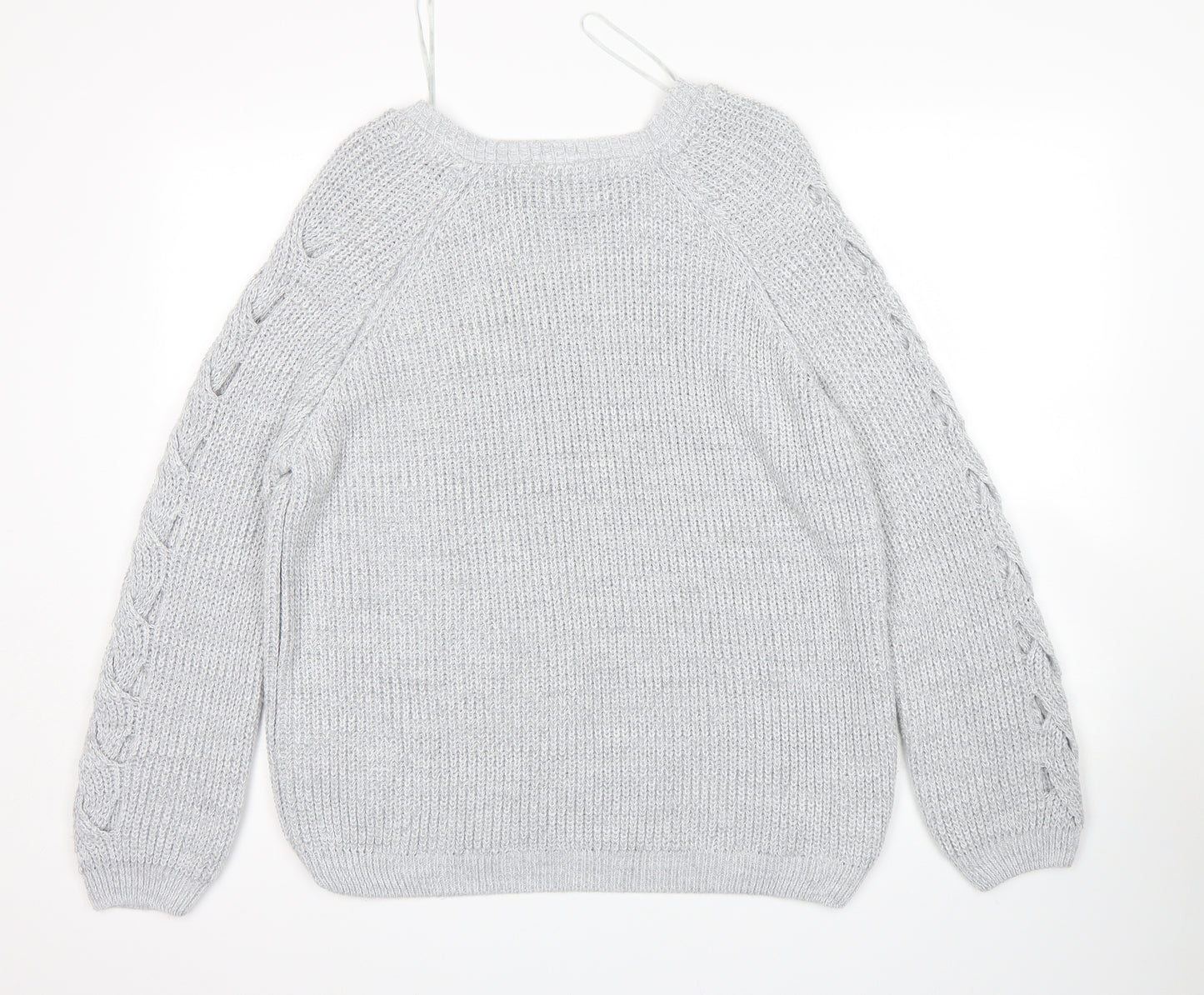 F&F Womens Grey   Pullover Jumper Size 16