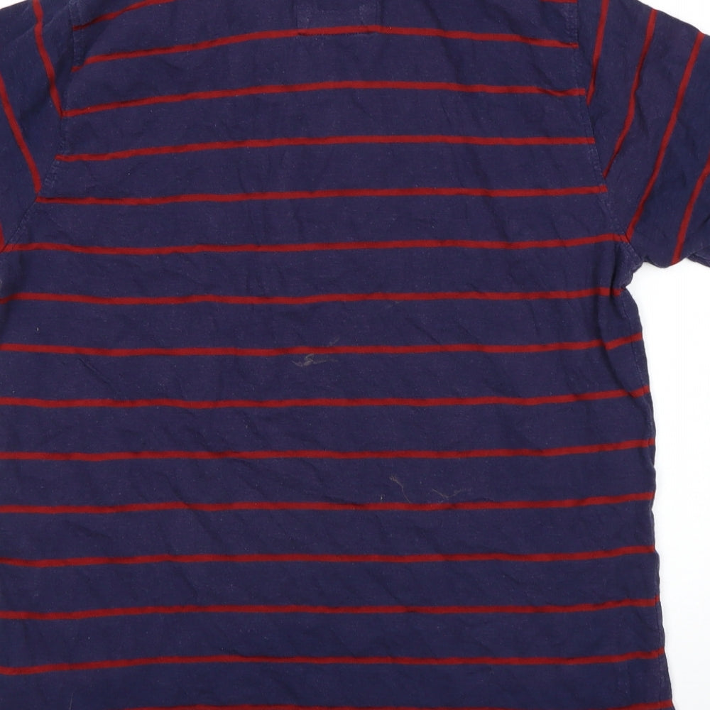 Luke Sport  Mens Multicoloured Striped   Polo Size M