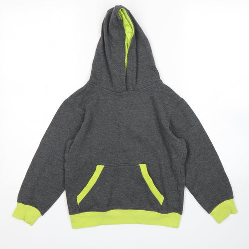 URB 65 Boys Grey   Pullover Hoodie Size 7-8 Years