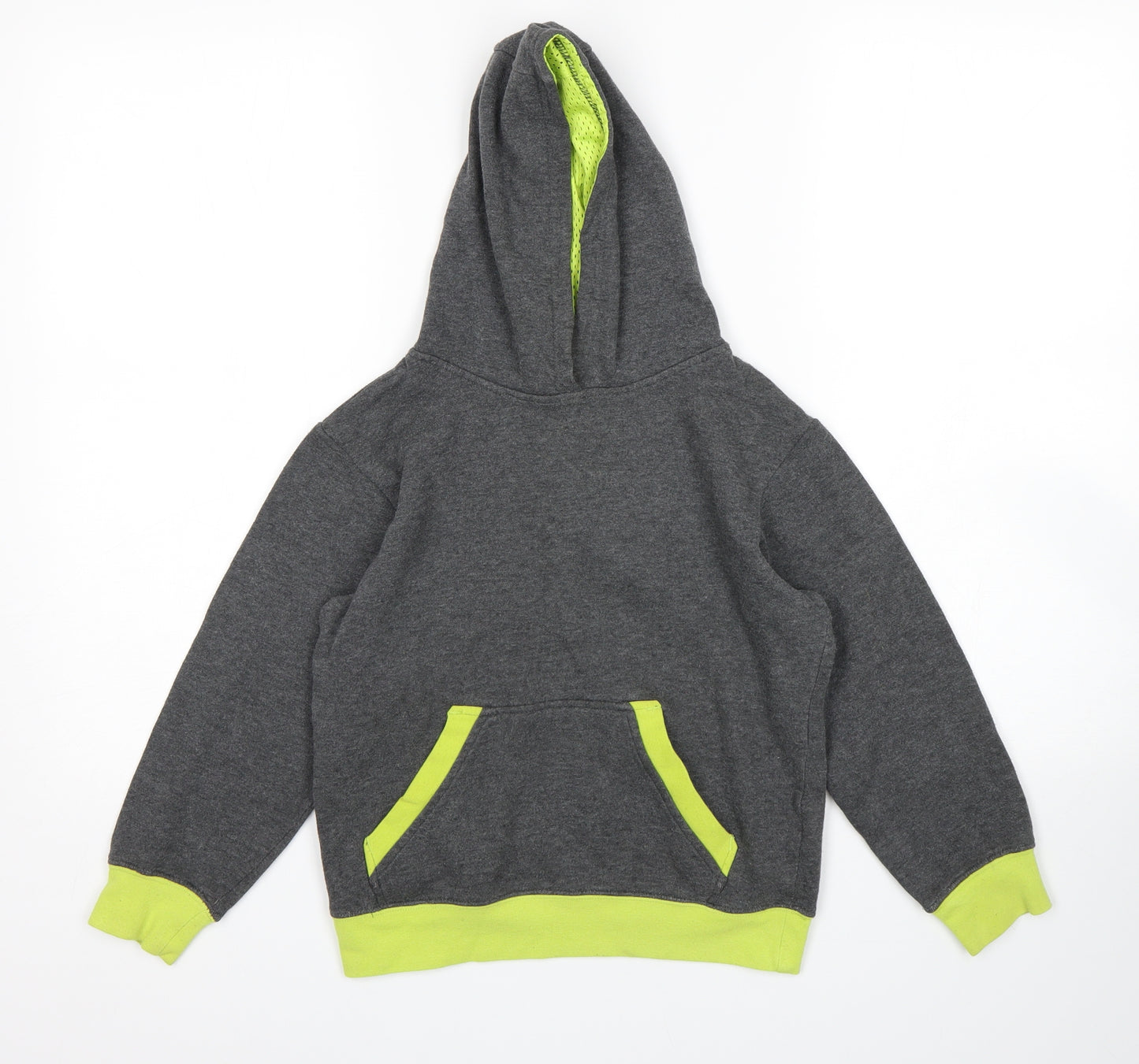 URB 65 Boys Grey   Pullover Hoodie Size 7-8 Years
