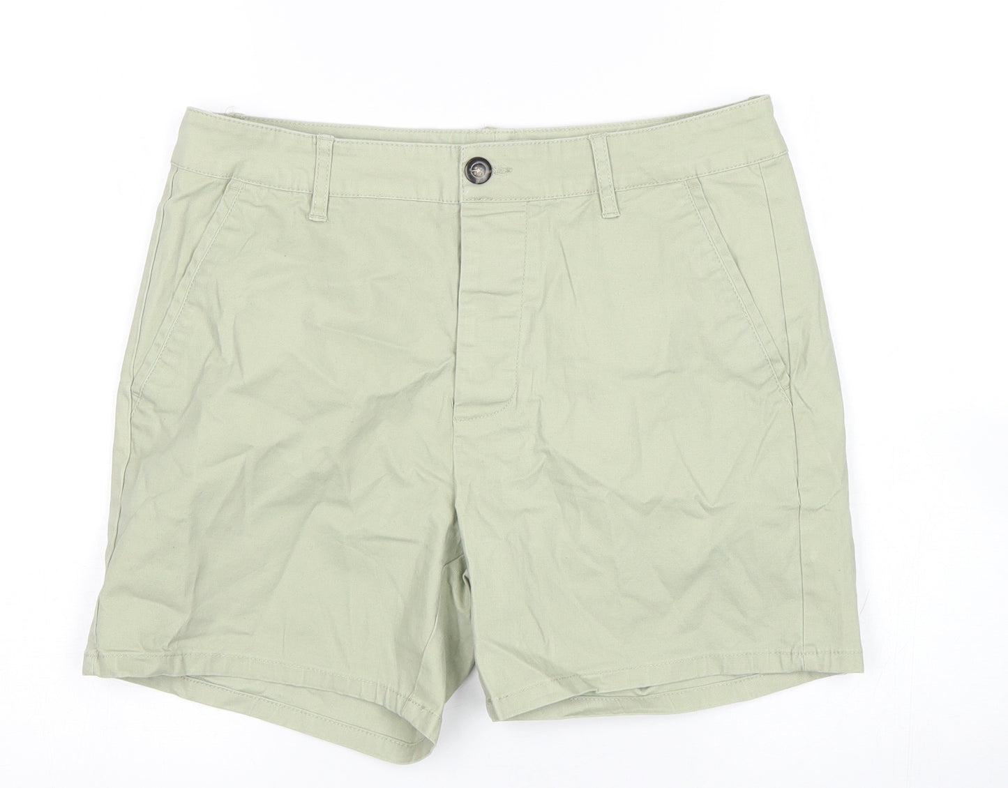 ASOS Mens Green   Chino Shorts Size 32