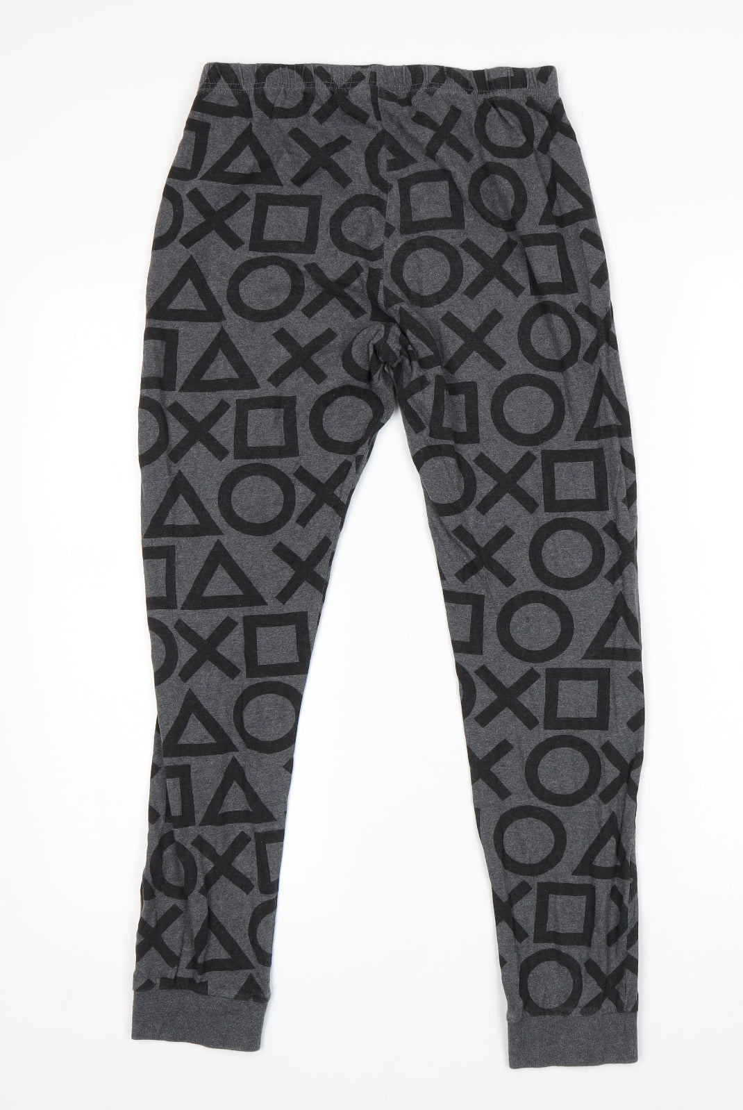 F&F Boys Grey    Pyjama Pants Size 13-14 Years  - Play Station