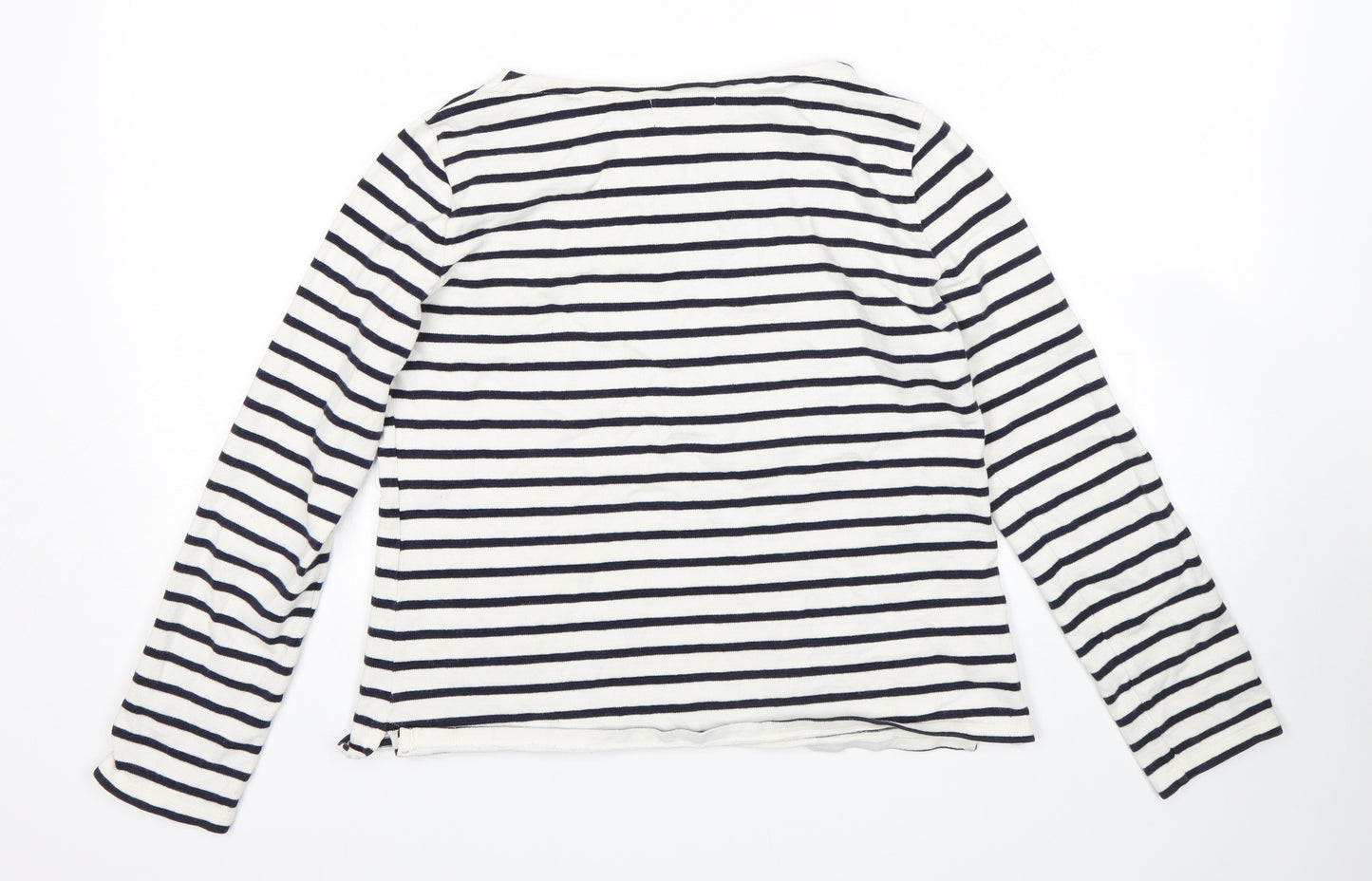 Petit Bateau Womens Multicoloured Striped  Pullover Jumper Size S